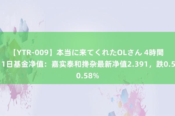 【YTR-009】本当に来てくれたOLさん 4時間 8月1日基金净值：嘉实泰和搀杂最新净值2.391，跌0.58%