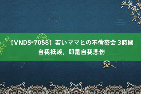 【VNDS-7058】若いママとの不倫密会 3時間 自我抵赖，即是自我悲伤