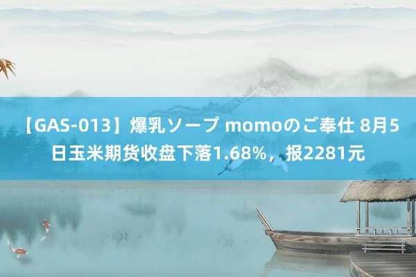 【GAS-013】爆乳ソープ momoのご奉仕 8月5日玉米期货收盘下落1.68%，报2281元